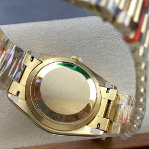 Montre mécanique SK FC Factory Designer en acier inoxydable 904L, verre saphir, automatique, couple, 40 mm, calendrier, diamants, montre en or - Product Image 3