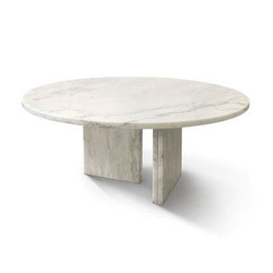 Hot Selling White Marble Coffee <b>Table</b> Luxury Square Center <b>Table</b> For Modern Living Room Furniture Design - Product Image 4