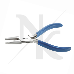 Jewelry Artisan Tools Jewelry <b>Craft</b> Equipment <b>Wire</b> Looping Pliers 2 Step 130mm Stainless Steel Jewelry Making Accessories - Product Image 6