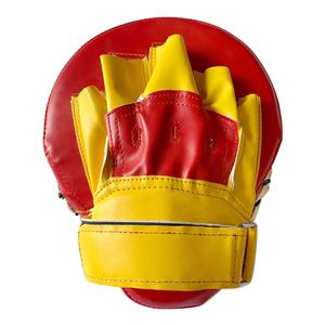 Coussinets de mise au point incurvés Mitaines de frappe de boxe et coussinets de cible pour l'entraînement aux arts martiaux Muay Thai Kickboxing - Product Image 2