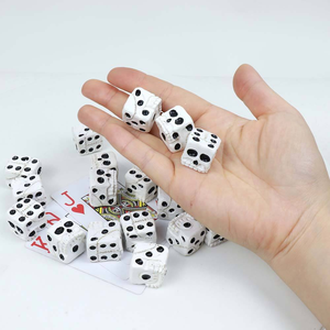 Dés en résine écologiques personnalisés en forme de crâne, accessoires pour jeux de cartes professionnels et jeux décontractés - Product Image 6