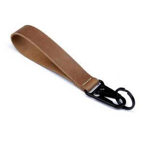 Vintage Genuine Leather Custom Fashion Hot Sell <b>Personality</b> Vintage Leather Pendant Souvenirs <b>Keychain</b> Leather <b>Keychain</b> Key Chai - Product Image 5