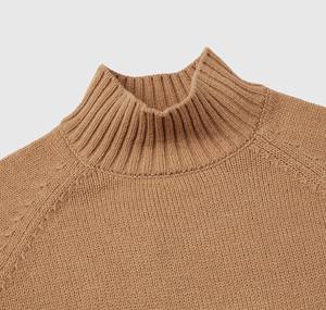 Suéter de Punto Refinado para Mujer - Jersey de Invierno con Cuello Alto Suave - Jersey Femenino de Color Sólido de Alta Calidad y Transpirable - Product Image 6