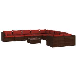 Set da giardino Cinnamon Red in colore marrone - Product Image 2