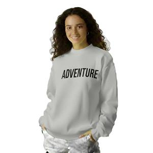 เสื้อสเวตเชิ้ตคอเต่าทรงหลวมสไตล์สบายๆ สำหรับผู้หญิง ผ้าฝ้ายผสมโพลีเอสเตอร์เนื้อฟลีซ อุ่นสบาย เหมาะกับแฟชั่นสตรีท - Product Image 1