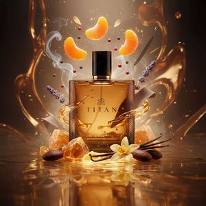 Parfum TITAN 100ml par KHADLAJ Original Dubaï Eau de Parfum Arabe Longue Durée pour Hommes - Product Image 4