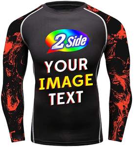 Maillot de compression anti-bactérien à séchage rapide en Spandex/Polyester pour homme, avec logo personnalisé, impression numérique, idéal pour la natation - En promotion - Product Image 6