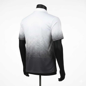 เสื้อยืดกอล์ฟแฟชั่นลายพิมพ์ดีไซน์ใหม่ แขนสั้น ผ้าฝ้าย 100% ระบายอากาศได้ดี มีกระเป๋า ขายส่ง คุณภาพพรีเมียม สำหรับผู้ชาย รับผลิตแบบ OEM - Product Image 4