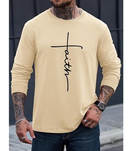Best Selling Of OEM Service Casual Long Sleeve Neck Shoulder Slope Printed Comfortable Men's Cotton Sweatshirt From Bangladesh - Product Image 3