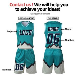 Vente en gros de maillots de basket-ball personnalisés avec impression par sublimation complète, maillots et shorts d'équipe, uniformes de basket-ball - Product Image 4
