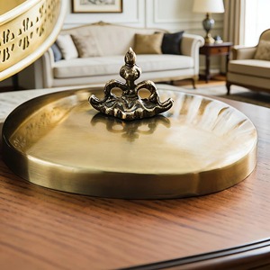 Set Of 2 Metal And Glass <b>Containers</b> With Tray For Dry Fruits Candies Chocolate <b>Storage</b> And Stylish <b>Kitchen</b> Essentials Use - Product Image 2