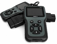 RG OBD2 Pemindai Diagnostik Mobil Layar LCD Pembaca Kode Hapus Kode ABS untuk Kendaraan 1996+ 12-24V Konektivitas USB Hitam