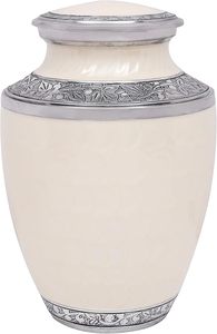 Urna Funeraria de Metal Moderna de Fabricante Confiable para Cenizas Humanas con Forma Elegante, Tapa Segura y Tamaño Premium de 6x6x10 Pulgadas - Product Image 5
