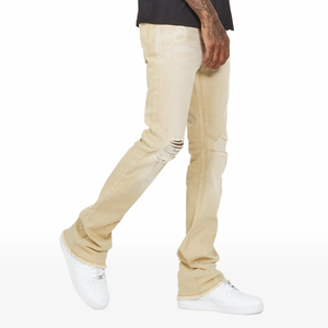 Pantalones Vaqueros Casuales de Moda al por Mayor, con Logotipo y Diseño Personalizados, Ajuste Delgado, Desgastados, de Alta Calidad, Cómodos, para Hombre - Product Image 4