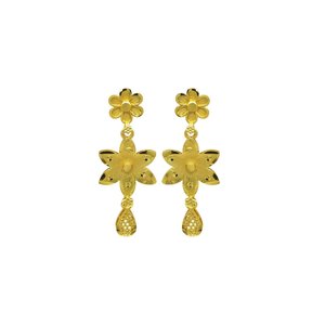 Ensemble de colliers ras-du-cou en filigrane turc plaqué or 14K, 18K, 24K, style Dubaï, bijoux traditionnels, vente en gros - Product Image 6