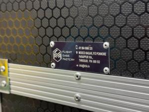 Cao cấp màu đen colour 28 U Rack trường hợp chuyến bay mà không có bánh xe trường hợp chuyến bay với chất lượng xuất khẩu - Product Image 6