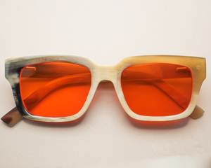กรอบแว่นตาเขาควายทำด้วยมือเป็นมิตรกับ100% ธรรมชาติ - Product Image 1