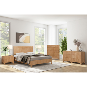 HAVASU RANGE Suministro Directo, Muebles de Dormitorio Modernos, Ecológicos y Duraderos, Cama de Madera, Madera Natural - Product Image 4