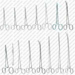 Surgical Hemostat Forceps Set 15 Pcs Crile Kelly Mosquito Kocher Rochester Pean Stainless Steel <b>Veterinary</b> <b>Instruments</b> Certified - Product Image 6