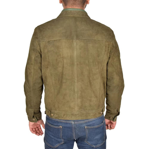 Chaqueta de Mezclilla Slim-Fit de Algodón para Hombre, de Alta Calidad, Nueva Moda, Estilo Casual y Urbano - Product Image 5