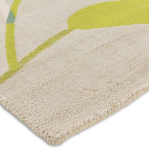 Tapis de luxe moderne à motifs botaniques, tissé à la main en laine, inspiré de la nature, pour la décoration du salon et de la chambre. - Product Image 5
