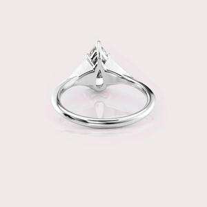Anillo de compromiso de moissanita más vendido, elegante accesorio de moda nupcial disponible con calidad y precio de exportación. - Product Image 2