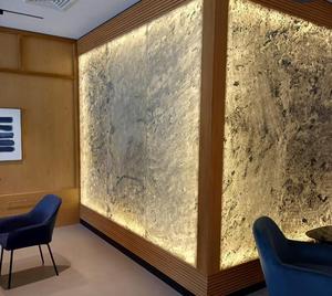 Revêtement mural en pierre flexible translucide Zeera Green, élément décoratif unique pour la maison et le bureau, finition naturelle, application extérieure, bloc - Product Image 6