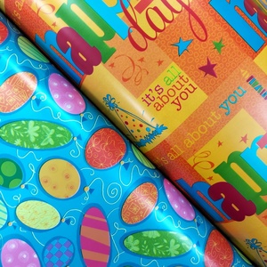 Kaolinite à double couche 80g blanc de Noël Rouleaux de papier d'emballage élégants en bois vierge certifié recyclable et personnalisé emballage - Product Image 3