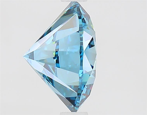 Luxira Jewels Diamant CVD cultivé en laboratoire certifié IGI 2,63 CT, taille brillant, bleu vif fantaisie, VS1, excellent pour la fabrication de bijoux - Product Image 4
