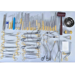 Ensemble d'instruments ORL réutilisables en acier inoxydable pour applications chirurgicales de l'oreille, du nez et de la gorge - Product Image 6