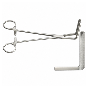 Pince à pédicules Wertheim-Cullen pour hystérectomie, instrument chirurgical gynécologique en acier inoxydable de qualité médicale - Product Image 3