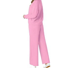 Conjunto Deportivo al por Mayor 2026, Nueva Llegada, Conjuntos Deportivos con Logotipo Personalizado, Conjuntos Deportivos Casuales de Spandex para Mujer - Product Image 1