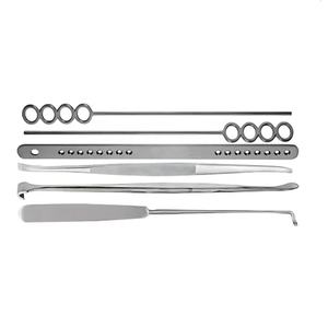 บริการ OEM ขายดี ปี 2024 ราคาถูก คุณภาพสูง ชุดเครื่องมือผ่าตัดเหล็กแบบใช้มือ สำหรับการผ่าตัดต่อมทอนซิลและต่อมอะดีนอยด์ MOL - Product Image 6