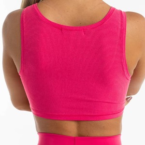 Conjunto Deportivo de Dos Piezas para Mujer, Verano 2026, Top Deportivo y Pantalones Cortos de Yoga, Ropa Deportiva para Ejercicio - Product Image 6