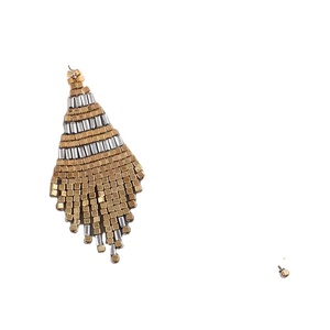 ต่างหูจากอินเดียทำด้วยมือหลายสีต่างหูลูกปัดสไตล์แฟชั่นสำหรับผู้หญิงและเด็กผู้หญิงปักเมล็ดพันธุ์ - Product Image 6