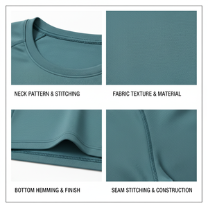 Men's Long Sleeve Compression <b>Shirt</b> Solid Color Quick Dry Sporty Fit O-Neck Knitted <b>Polyester</b> Slim Fit - Product Image 6