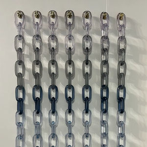 Chaîne murale décorative en résine de designer, pièce d'art artisanale, chaîne décorative murale en résine, sculpture moderne - Product Image 1