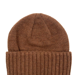 Smart Fit Structured Fabric Beanie <b>Hat</b> Men Warm Up Outdoor Training Running Folded Cuff Durable Elastic Cover - Product Image 6