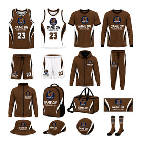 Kit d'entraînement de basketball en polyester respirant et durable de haute qualité, impression numérique de logo personnalisé, service OEM pour les équipes - Product Image 5
