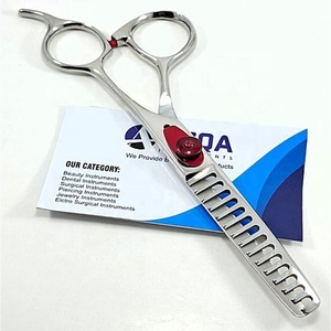 Ciseaux à effiler les cheveux en acier inoxydable durable pour la texture et la mise en valeur – Ciseaux de coiffure professionnels pour barbiers et salons - Product Image 2