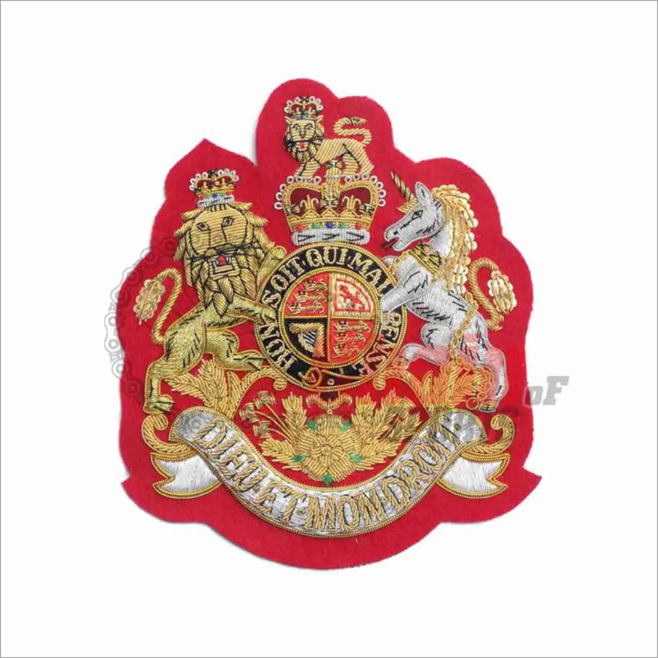2023 High Quality Customized Hand Made Blazer Badge Bullion Wire Hand Made Embroidered As Per OEM Demand