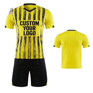 Camiseta de Fútbol Premium, Uniforme Deportivo de Alto Rendimiento, Ropa Deportiva Personalizada para Equipos, Material Ligero y Transpirable, Pantalones Cortos Deportivos Estampados - Product Image 1