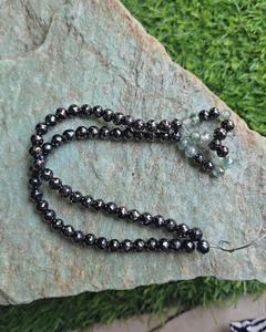 ลูกปัดมอยส์ซาไนต์สีดำและสีน้ำเงินขนาด 14 นิ้ว 7 มม. สีดำ และ 6.5 มม. ลูกปัดแบบกำหนดเอง และเครื่องประดับเพชรอื่นๆ - Product Image 4