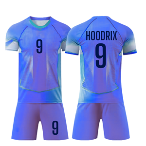 Uniforme de Fútbol Personalizado OEM para Hombre, Conjunto de Camiseta y Pantalones Cortos, Secado Rápido, Transpirable, Poliéster, Ropa de Equipo con Nombre, Número y Logotipo - Product Image 2