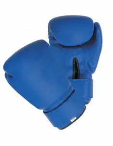 批发定制标志拳击手套设计您自己的拳击手套蓝色专业拳击手套Gants de Boxe
