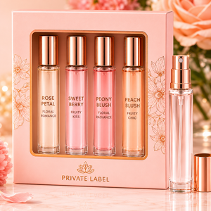 Private Label <b>Mini</b> Travel <b>Perfume</b> Set Floral & Fruity Fragrance Collection for Women OEM ODM - Product Image 3
