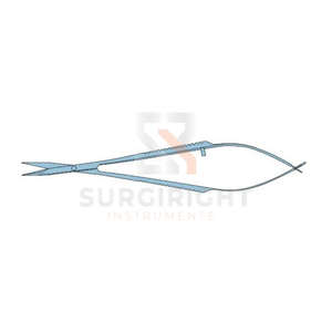 Ciseaux de tenotomie Westcott, instrument microchirurgical ophtalmique, certifié CE ISO, en acier inoxydable, manuel, sécurité MOL, chirurgical - Product Image 2