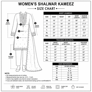 Shalwar Kameez Bordado Verde Menta para Mujer, Viscosa Suave y Transpirable, Costuras Finas, Conjunto de 3 Piezas - Product Image 6