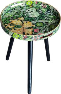 โต๊ะกาแฟสไตล์มินิมอลสมัยใหม่ งานแฮนด์เมด โครงเหล็ก ท็อปไม้มะม่วง แบบซ้อนได้ ใช้เป็นโต๊ะข้าง โต๊ะรับประทานอาหาร สำหรับห้องนั่งเล่น - Product Image 3