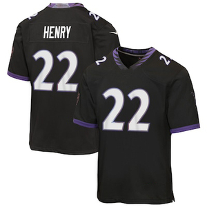 American Football Jersey Custom Logo Embroidery 100% Polyester Solid Short Breathable <b>Mesh</b> Team Sportswear Wholesale Supplier - Product Image 3